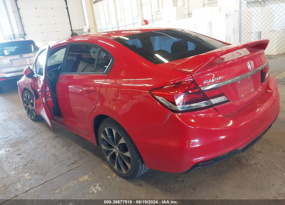 2013 HONDA CIVIC SI VIN: 2HGFB6E52DH705297