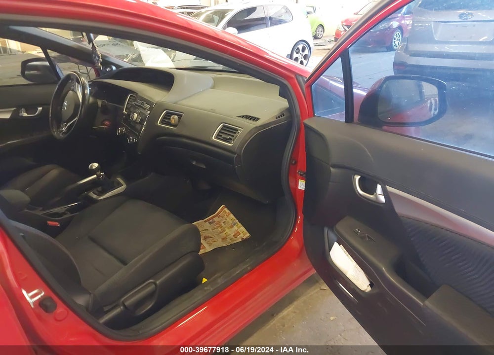 2013 HONDA CIVIC SI VIN: 2HGFB6E52DH705297