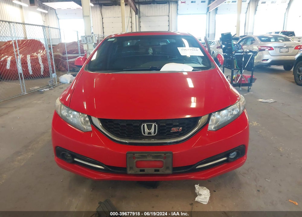 2013 HONDA CIVIC SI VIN: 2HGFB6E52DH705297