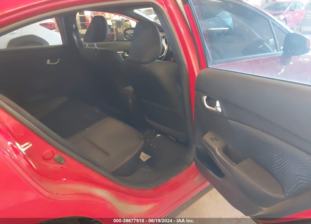 2013 HONDA CIVIC SI VIN: 2HGFB6E52DH705297