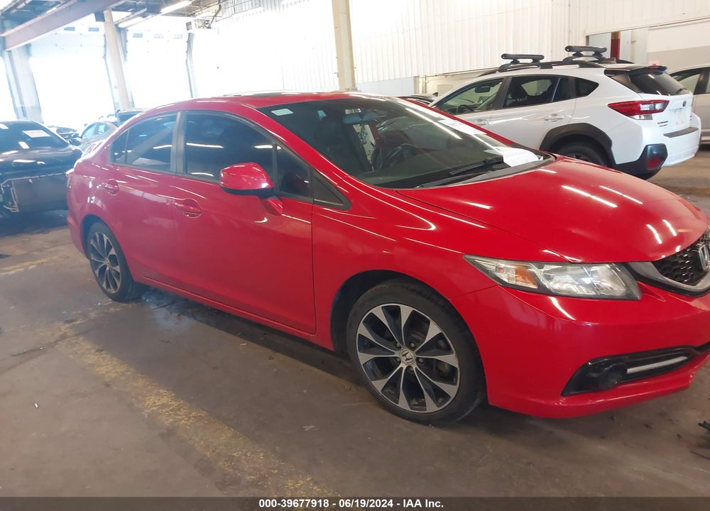 2013 HONDA CIVIC SI VIN: 2HGFB6E52DH705297