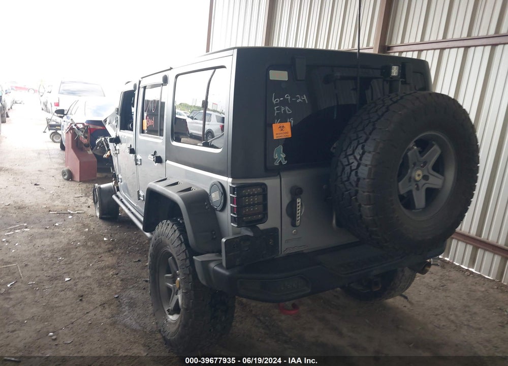 2015 JEEP WRANGLER UNLIMITED RUBICON HARD ROCK VIN: 1C4BJWFG4FL691151