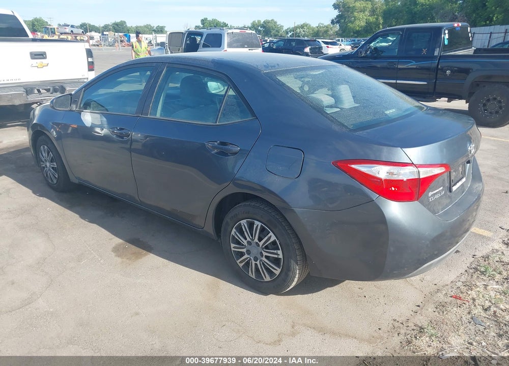 2014 TOYOTA COROLLA L VIN: 5YFBURHEXEP128342