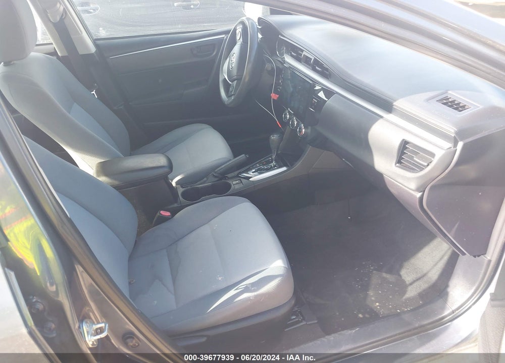 2014 TOYOTA COROLLA L VIN: 5YFBURHEXEP128342