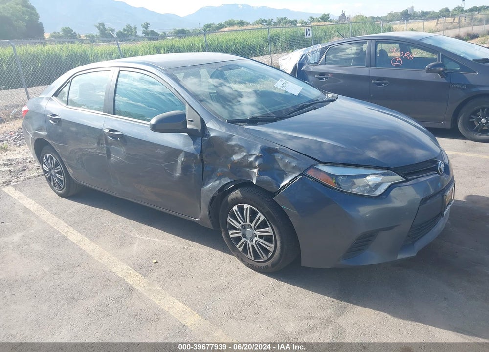 2014 TOYOTA COROLLA L VIN: 5YFBURHEXEP128342