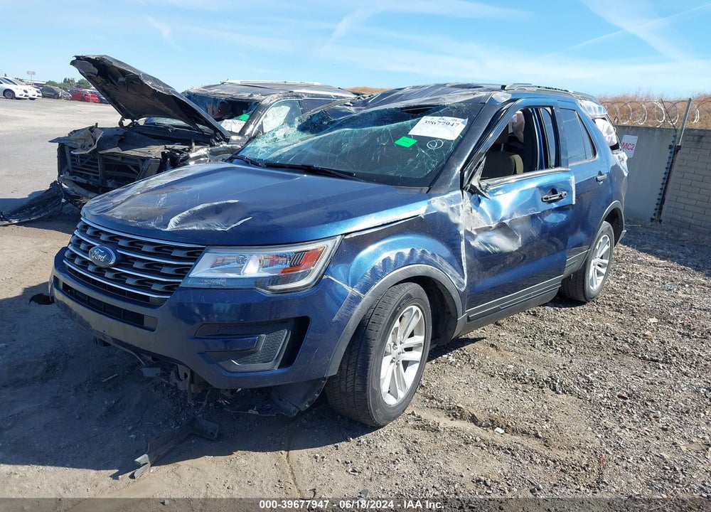 2017 FORD EXPLORER VIN: 1FM5K7B83HGE00337