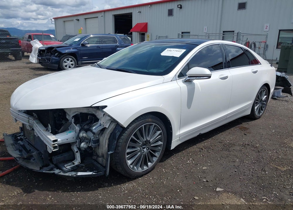 2013 LINCOLN MKZ VIN: 3LN6L2J92DR803890