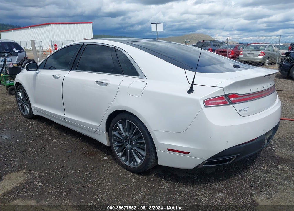 2013 LINCOLN MKZ VIN: 3LN6L2J92DR803890