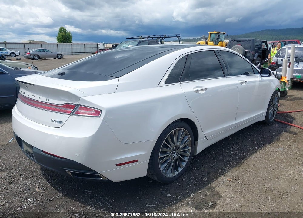 2013 LINCOLN MKZ VIN: 3LN6L2J92DR803890