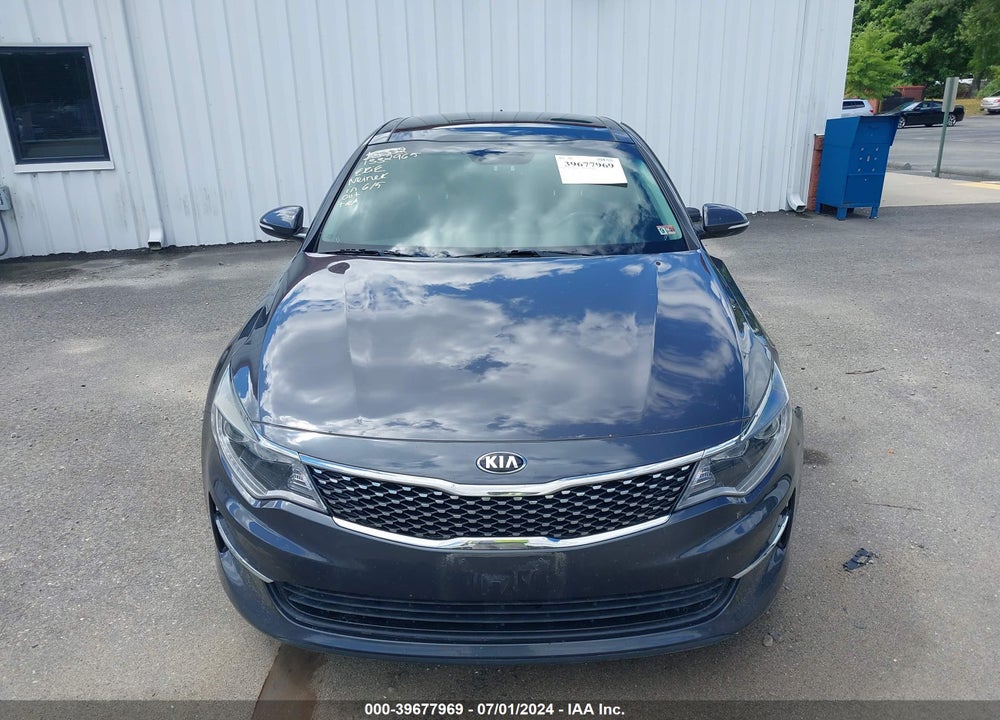 2018 KIA OPTIMA EX VIN: 5XXGU4L34JG227790