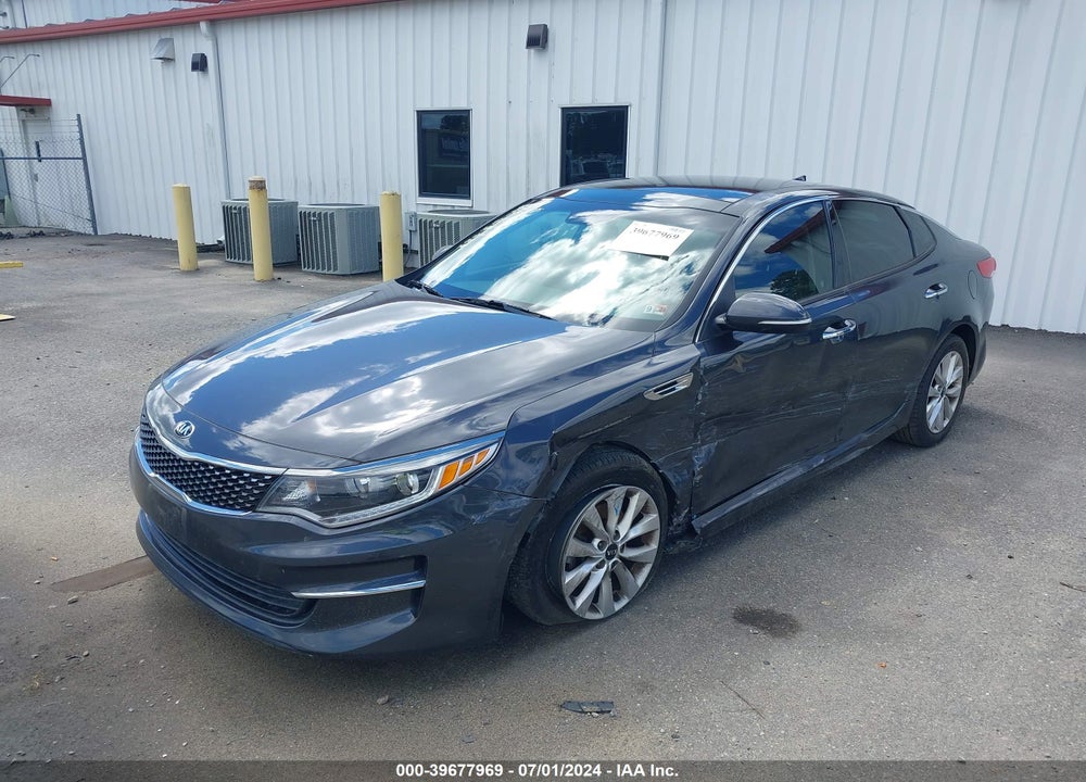 2018 KIA OPTIMA EX VIN: 5XXGU4L34JG227790