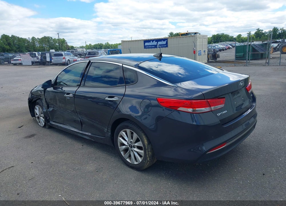2018 KIA OPTIMA EX VIN: 5XXGU4L34JG227790