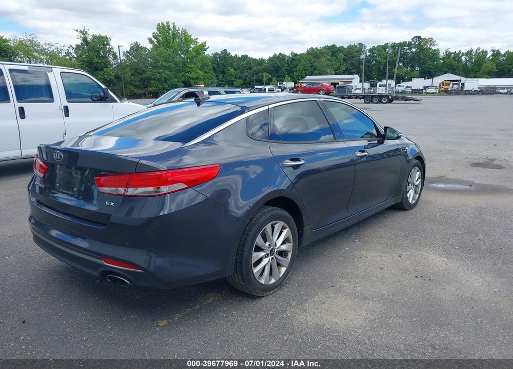 2018 KIA OPTIMA EX VIN: 5XXGU4L34JG227790