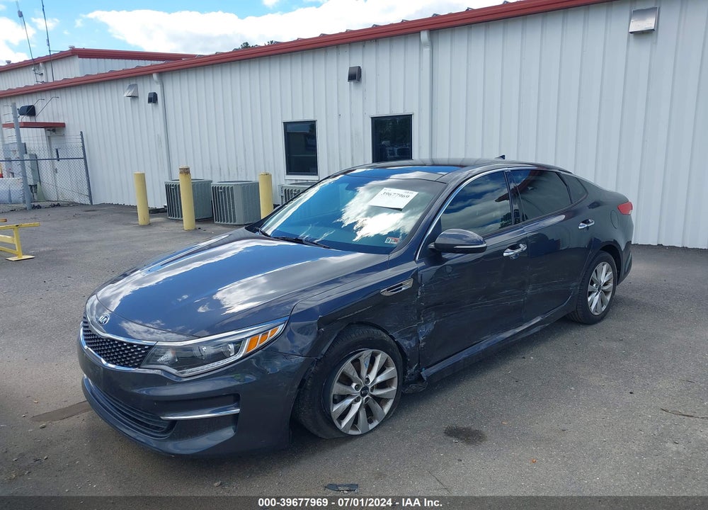 2018 KIA OPTIMA EX VIN: 5XXGU4L34JG227790