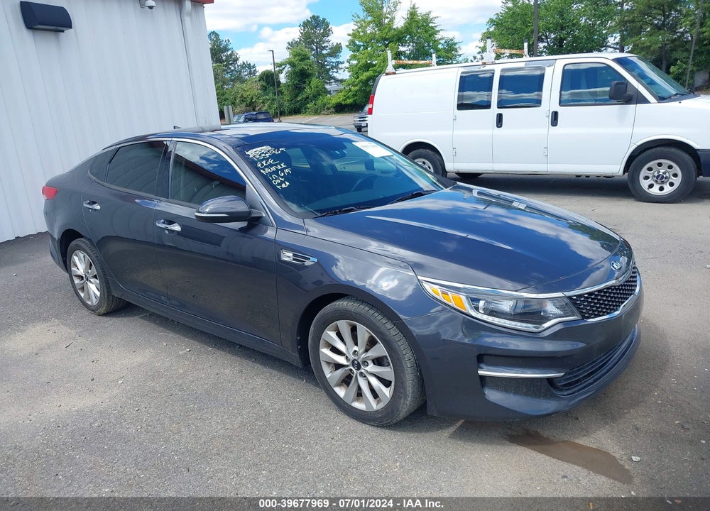 2018 KIA OPTIMA EX VIN: 5XXGU4L34JG227790