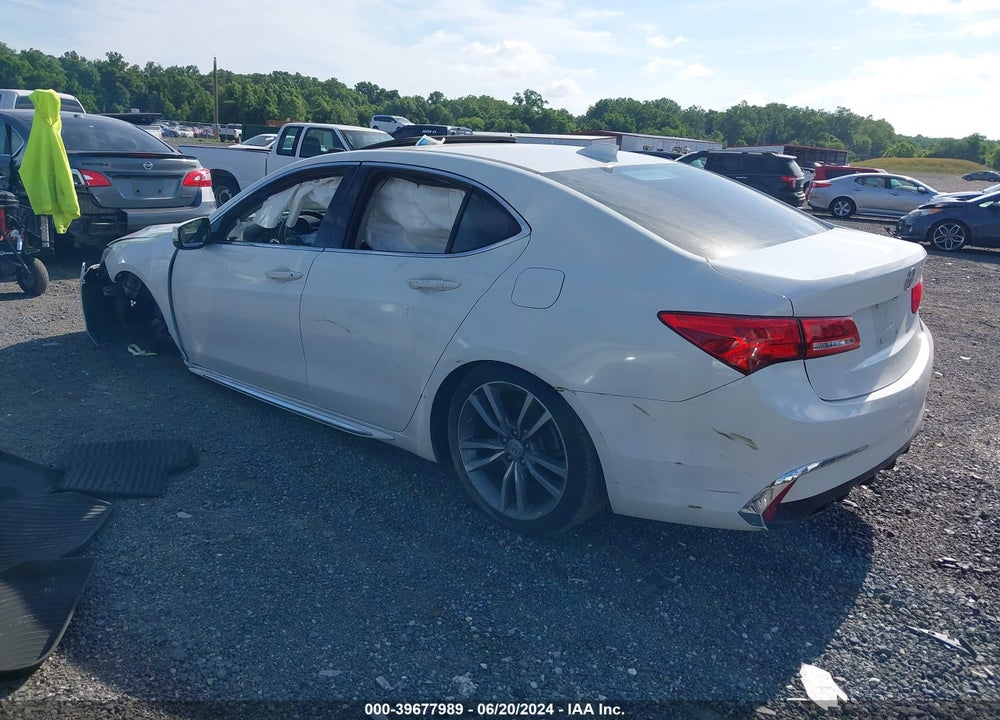 2020 ACURA TLX TECH PACKAGE VIN: 19UUB2F43LA001063