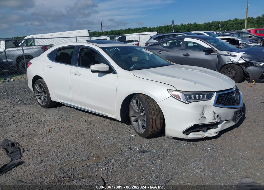 2020 ACURA TLX TECH PACKAGE VIN: 19UUB2F43LA001063