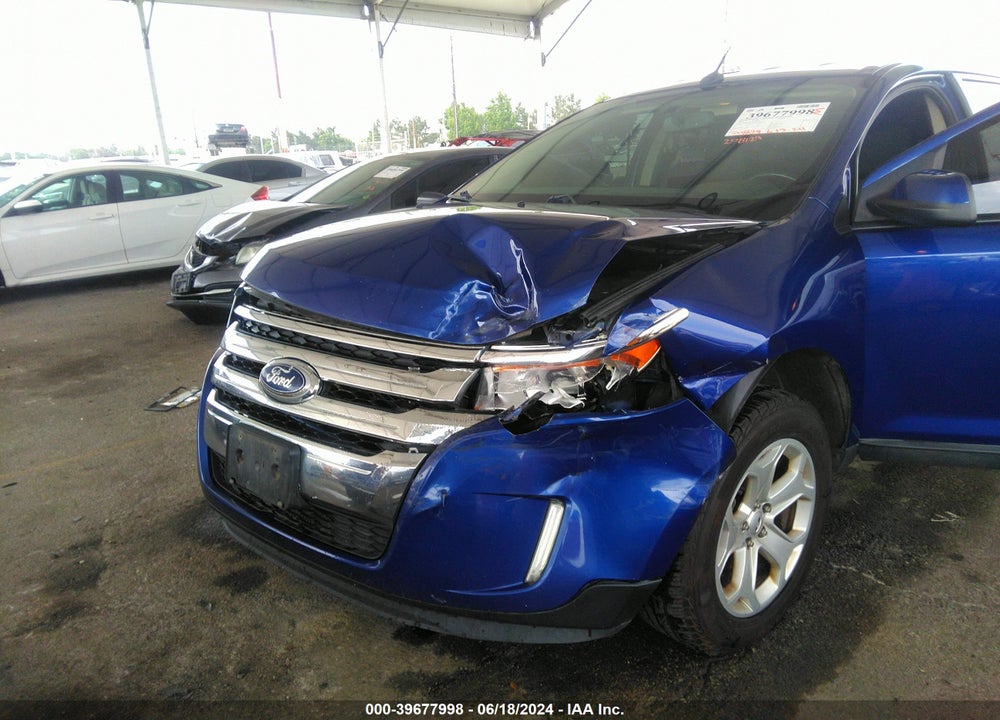 2013 FORD EDGE SEL VIN: 2FMDK4JC0DBA68746