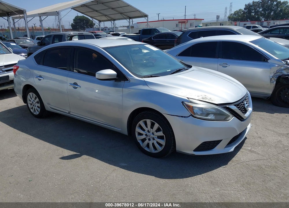 2016 NISSAN SENTRA SV VIN: 3N1AB7AP9GY309018