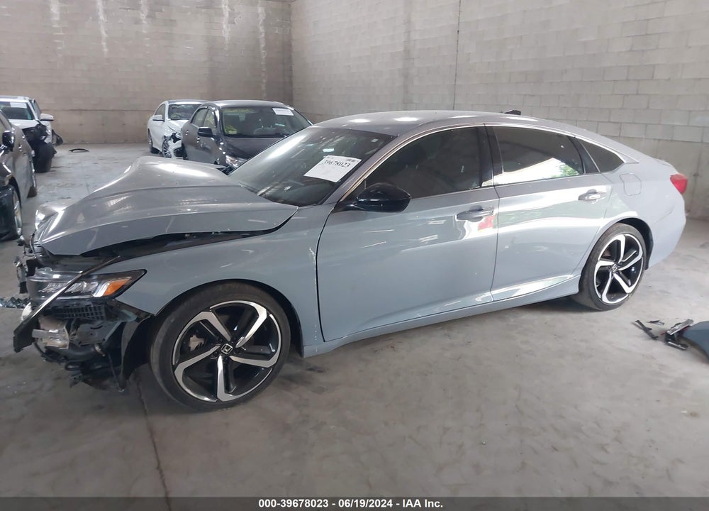 2022 HONDA ACCORD SPORT VIN: 1HGCV1F30NA068324