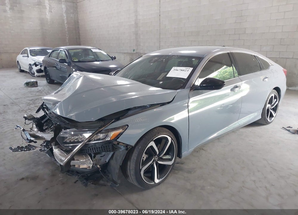 2022 HONDA ACCORD SPORT VIN: 1HGCV1F30NA068324