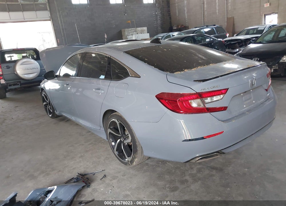 2022 HONDA ACCORD SPORT VIN: 1HGCV1F30NA068324