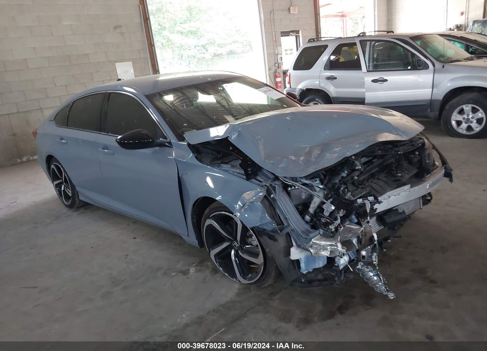 2022 HONDA ACCORD SPORT VIN: 1HGCV1F30NA068324