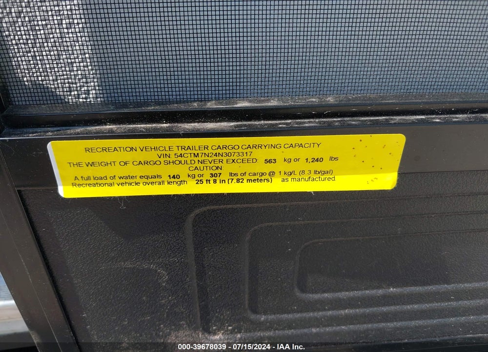 2022 WINNEBAGO MICRO MINNIE FLX 230 VIN: 54CTM7N24N3073317