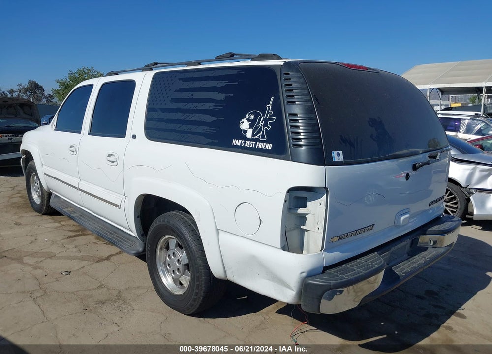 2005 CHEVROLET SUBURBAN 1500 LT VIN: 3GNEC16Z25G203992