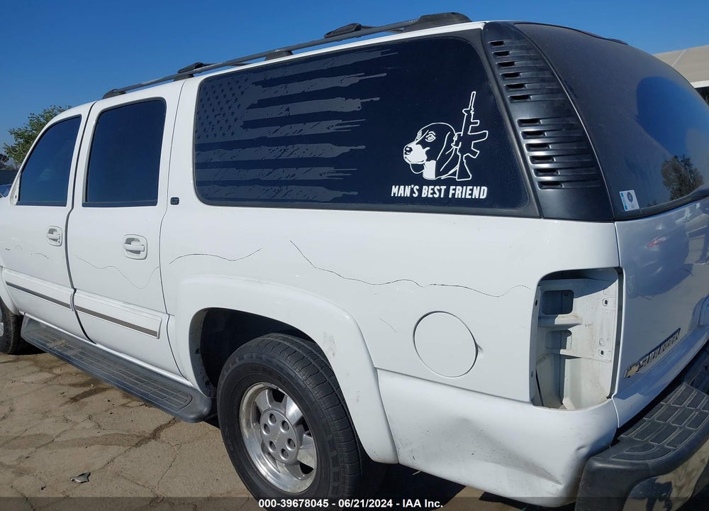 2005 CHEVROLET SUBURBAN 1500 LT VIN: 3GNEC16Z25G203992