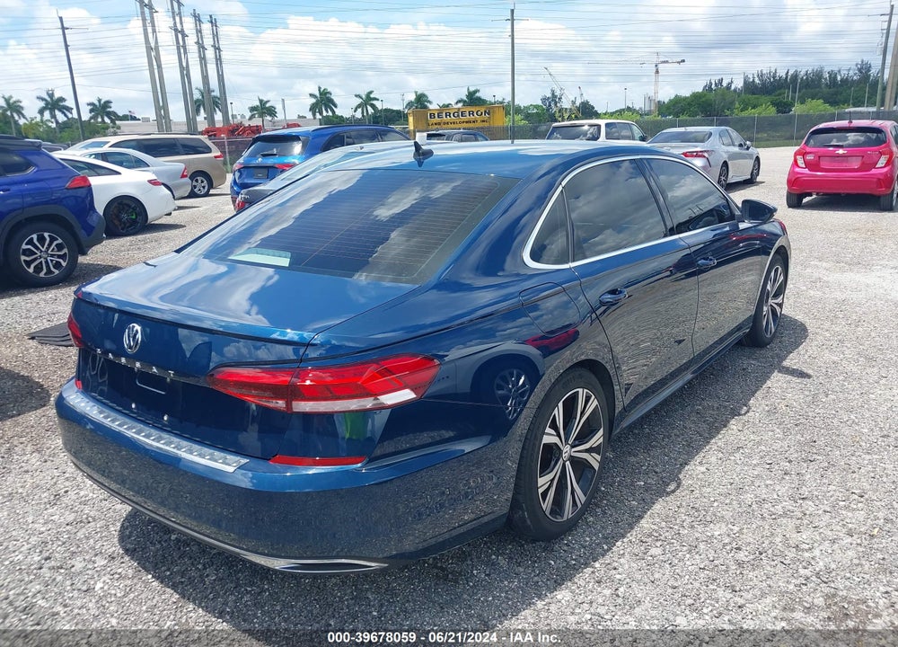 2021 VOLKSWAGEN PASSAT 2.0T SE VIN: 1VWSA7A3XMC016862