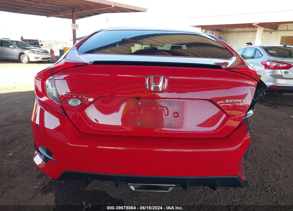 2020 HONDA CIVIC SPORT VIN: 2HGFC2E87LH550728