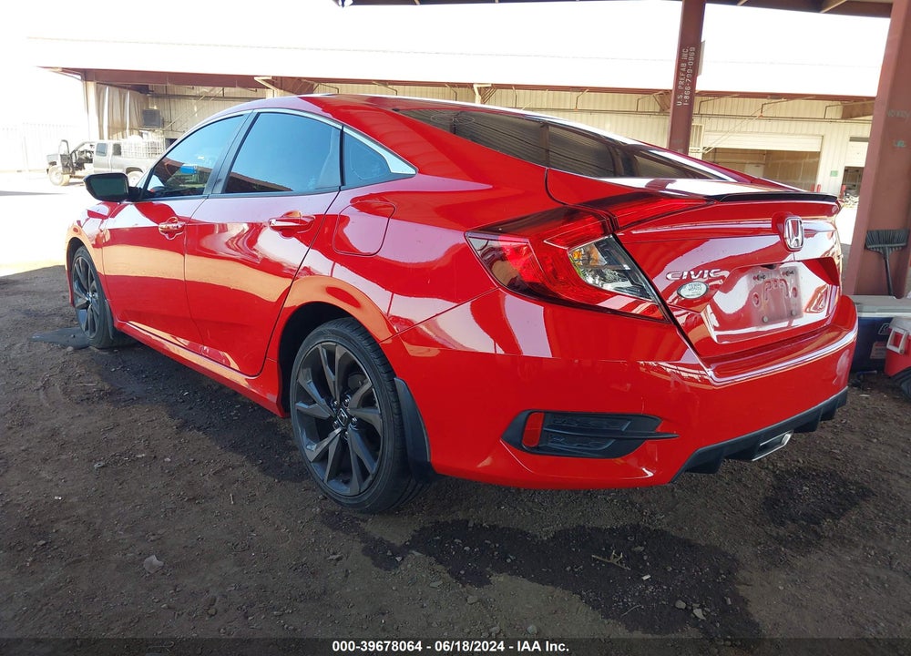 2020 HONDA CIVIC SPORT VIN: 2HGFC2E87LH550728