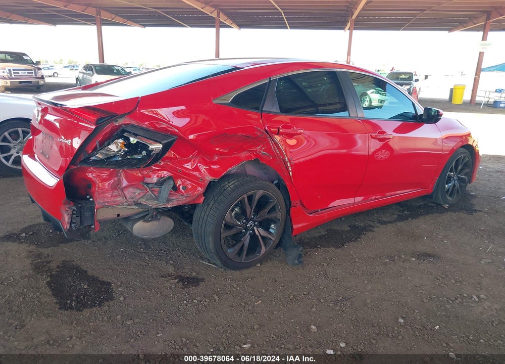 2020 HONDA CIVIC SPORT VIN: 2HGFC2E87LH550728