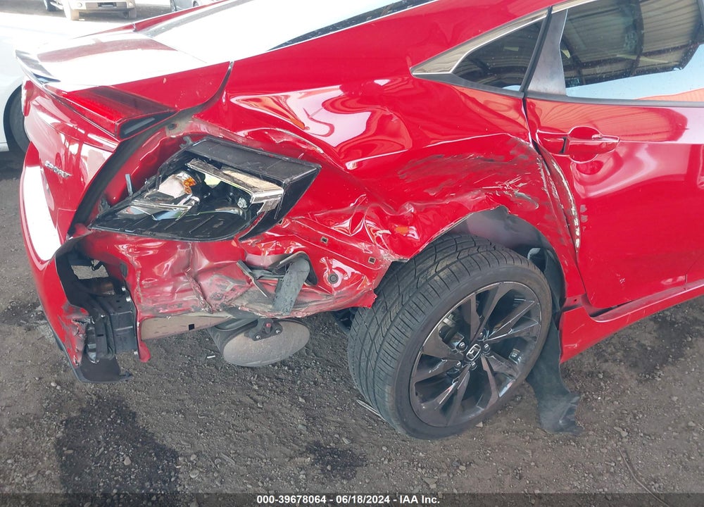 2020 HONDA CIVIC SPORT VIN: 2HGFC2E87LH550728
