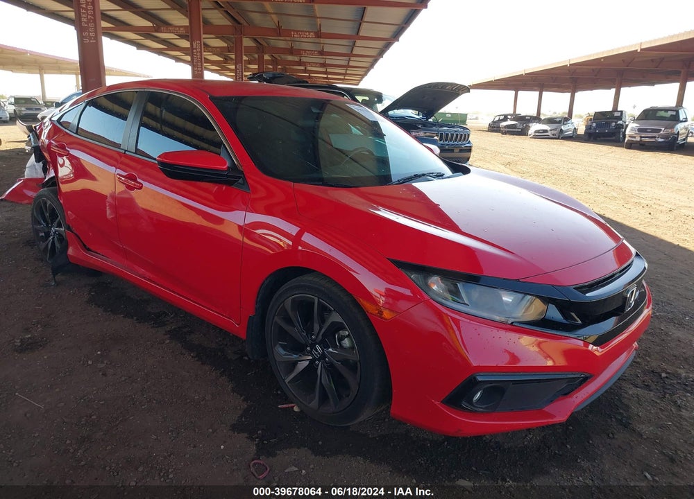 2020 HONDA CIVIC SPORT VIN: 2HGFC2E87LH550728