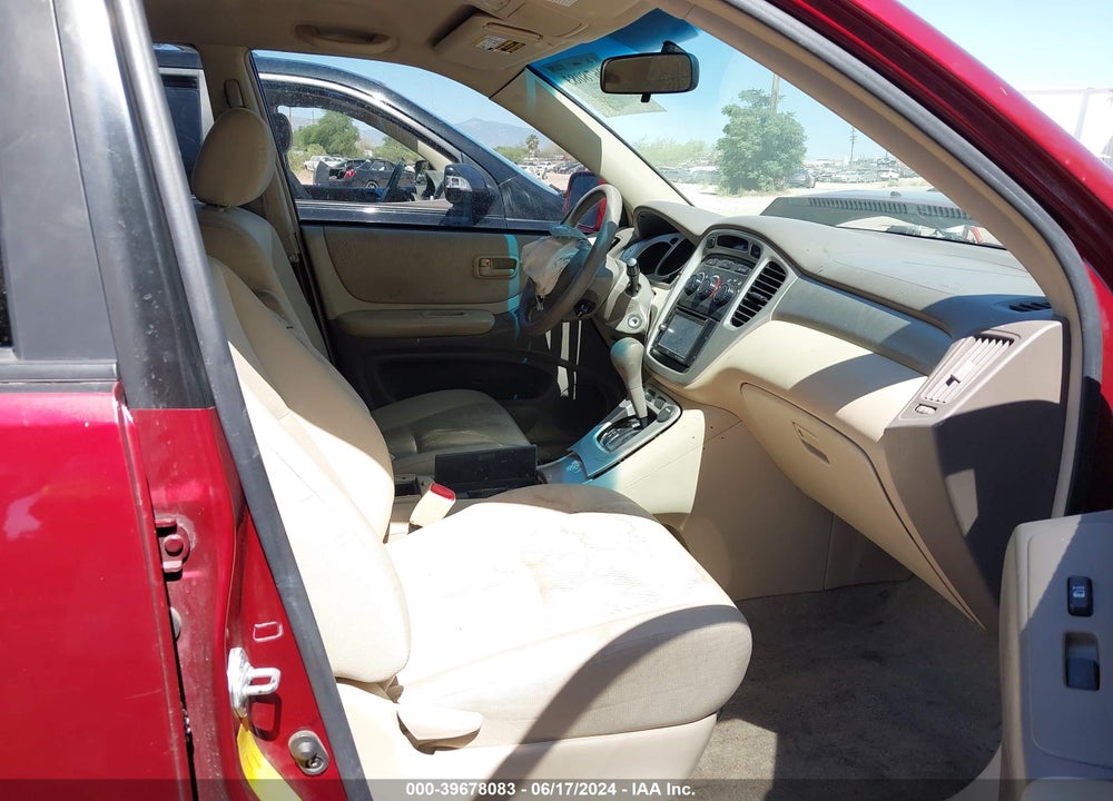 2007 TOYOTA HIGHLANDER V6 VIN: JTEDP21A770139452