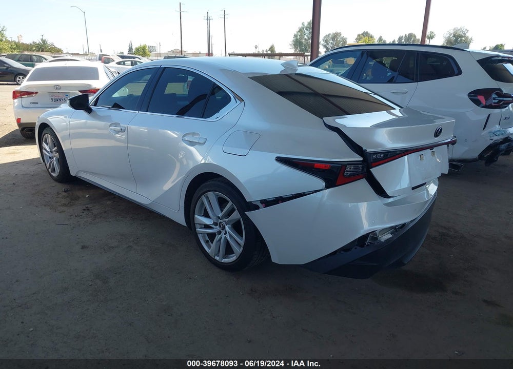 2021 LEXUS IS 300 VIN: JTHCA1D28M5111480