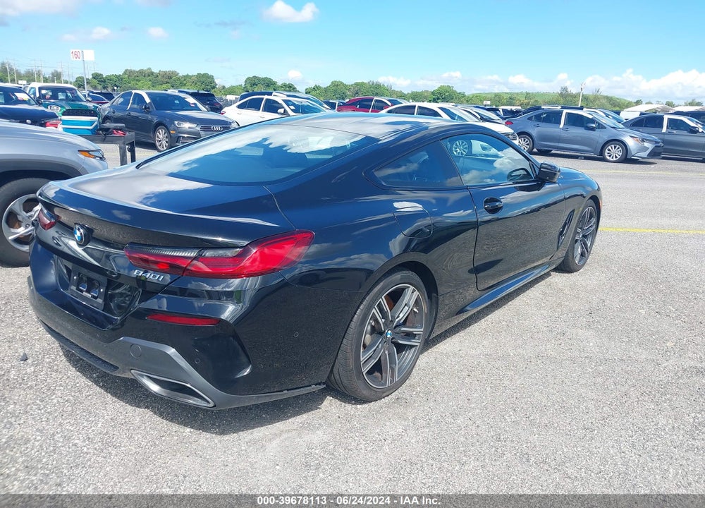 2022 BMW 840 I VIN: WBAAE2C09NCH16589