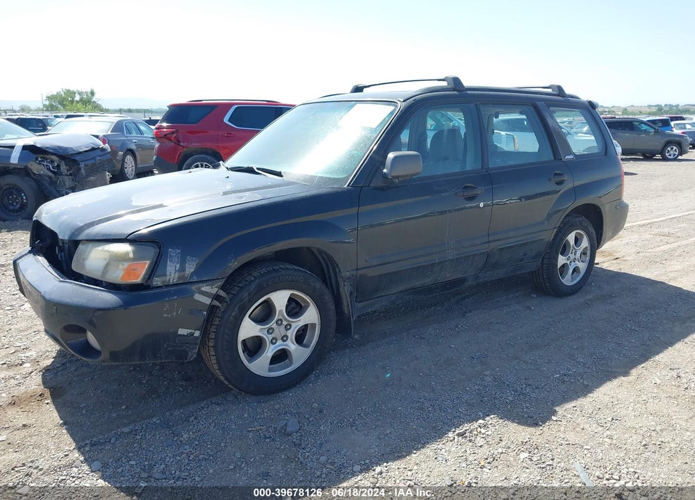 2003 SUBARU FORESTER XS VIN: JF1SG65603H742690