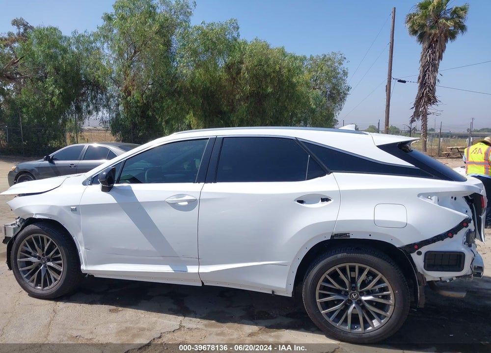 2022 LEXUS RX 350 F SPORT HANDLING VIN: 2T2YZMDA0NC324190