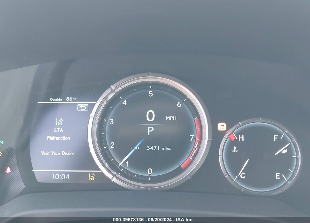 2022 LEXUS RX 350 F SPORT HANDLING VIN: 2T2YZMDA0NC324190