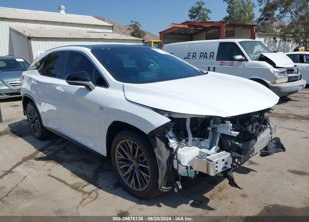 2022 LEXUS RX 350 F SPORT HANDLING VIN: 2T2YZMDA0NC324190