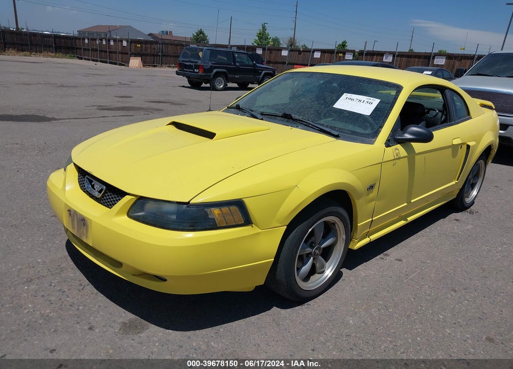 2002 FORD MUSTANG GT VIN: 1FAFP42X02F116683