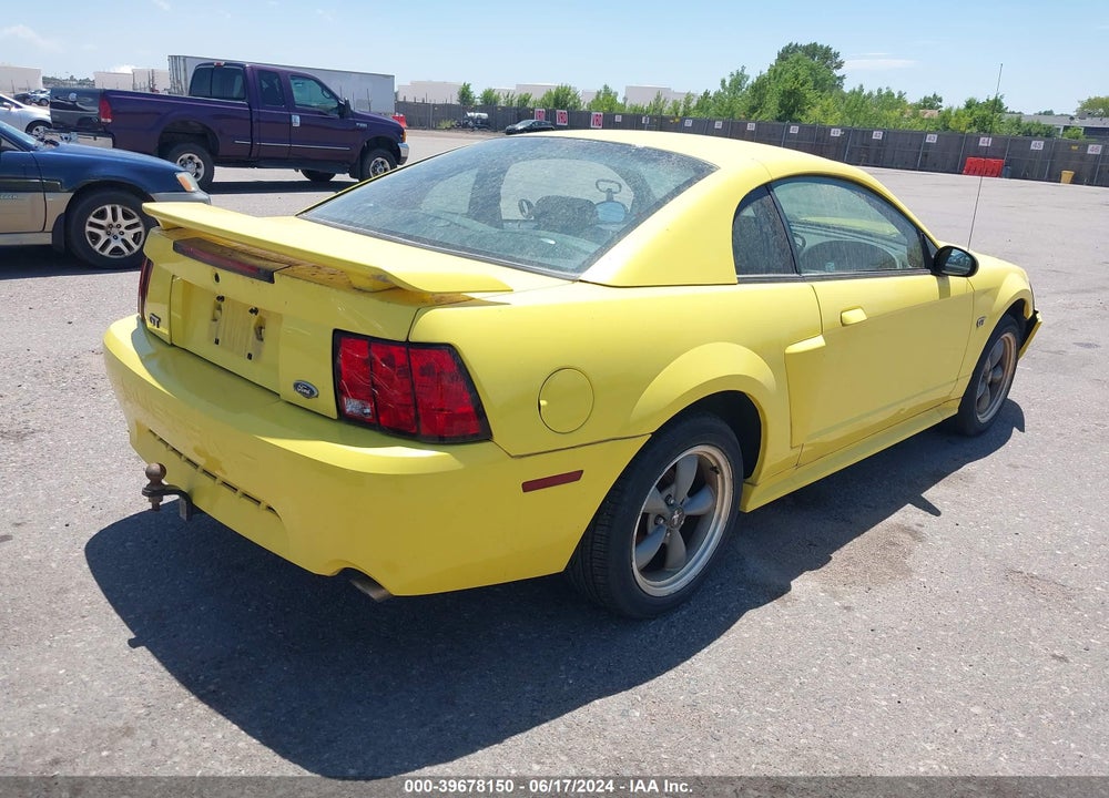2002 FORD MUSTANG GT VIN: 1FAFP42X02F116683