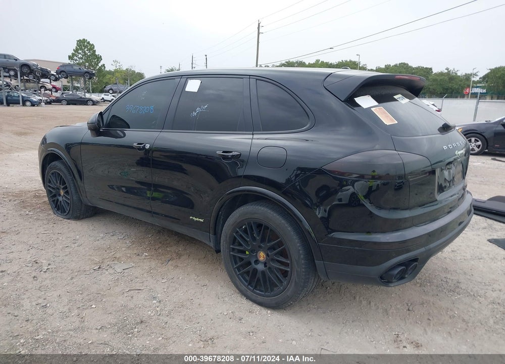 2017 PORSCHE CAYENNE E-HYBRID S PLATINUM EDITION VIN: WP1AE2A24HLA74709