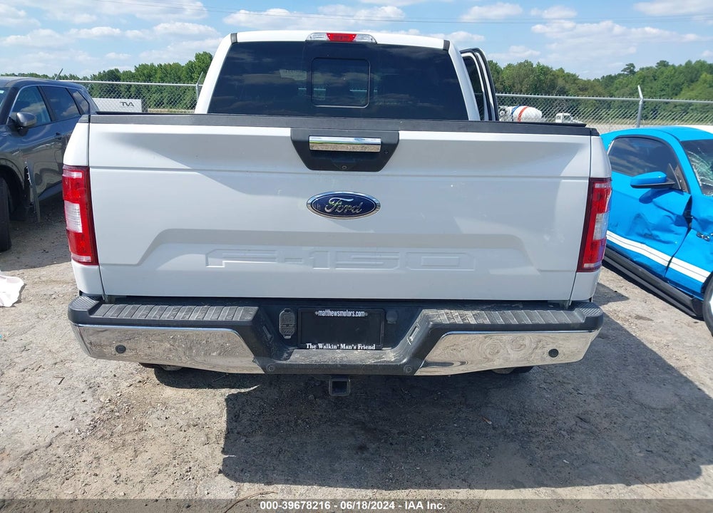 2019 FORD F-150 XLT VIN: 1FTEW1E58KFC56787