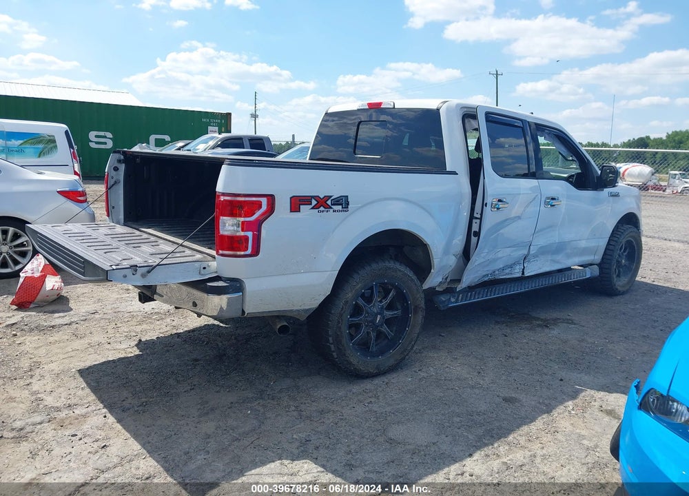 2019 FORD F-150 XLT VIN: 1FTEW1E58KFC56787