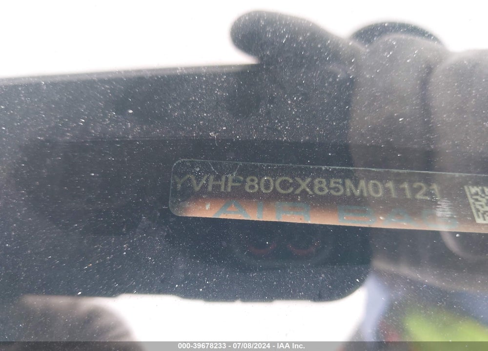 2008 MAZDA 6 I SPORT VE VIN: 1YVHP80CX85M01121