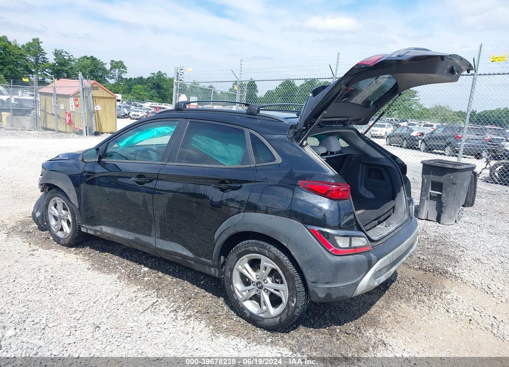 2022 HYUNDAI KONA VIN: KM8K3CAB6NU760348